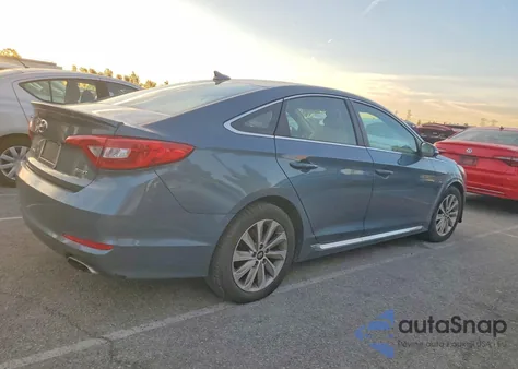 2016 Hyundai Sonata Sport from USA, damaged, VIN 5NPE34AF3GH389589